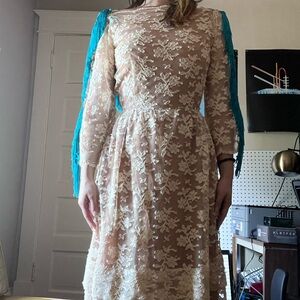 Vintage lace dress